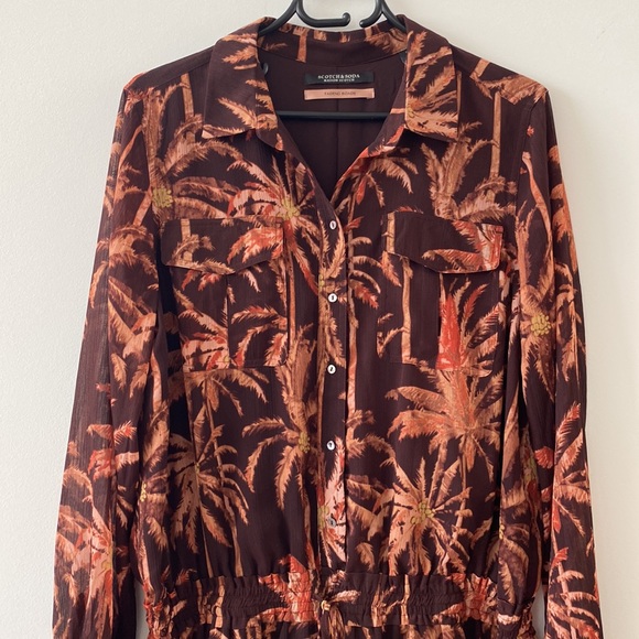 🌺 NWT - Scotch & Soda Short Playsuit 🌺 - Picture 3 of 10